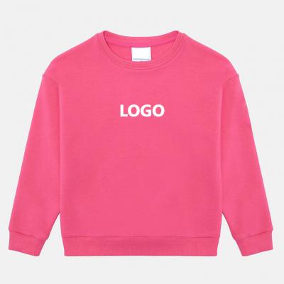 Children Chill Crew Hoodie Pink Sweatshirts