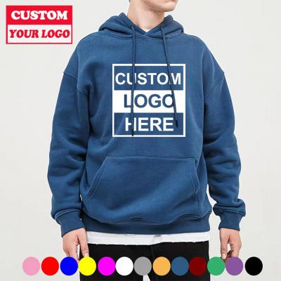 China Factory Autumn Plain Color Sweatshirt 350G Heavy Weight Fabric Men's Hoodie