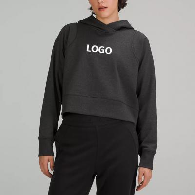 China Factory Supplier Blank Sweater Hoodies Loungeful Cropped Hoodie 