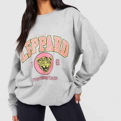 Customized Pattern Printing Crewneck Pullover