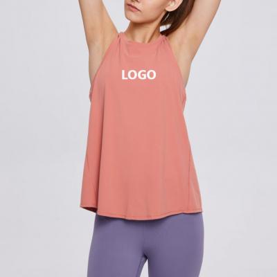 Customized Women Everyday Workout Quick Dry Sleeveless Yoga Tank Top