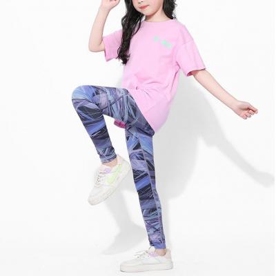 Customzied Sports Dance Kids Girls Sublimation Leggings