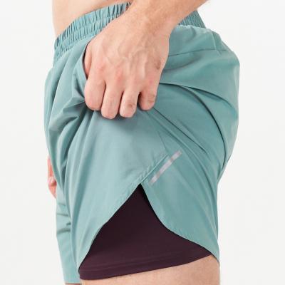 Factory Direct Sportswear Quick Dry 2 in 1 Shorts For Male