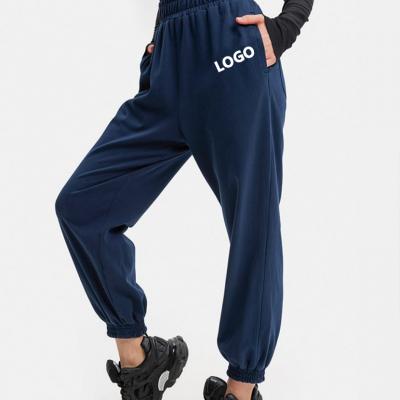 Full Cotton Soft Sweatpants Workout Breathable Joggers For Women