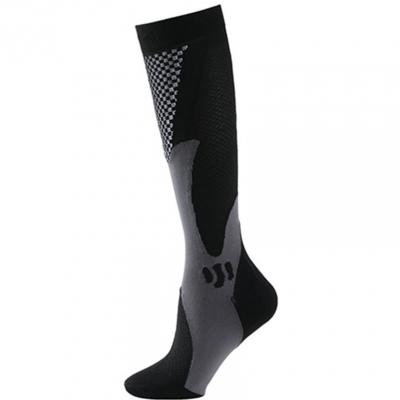 Custom Logo Unisex 20-30mmhg Knee High Running  Riding Sports Compression Socks
