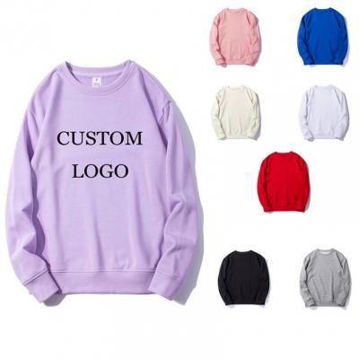 Wholesale Custom Logo Mens Crew Neck Plain Pullover