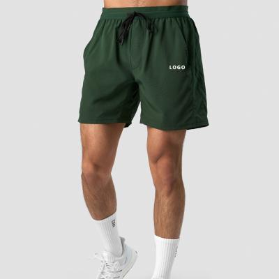 Wholesale Customized Men's Workout Shorts Gym Wear Green Shorts
